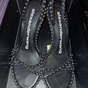 Alexander Wang Black Studded Women's Shoes